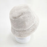 KIJIMA TAKAYUKI SYNTHETIC FUR HAT 定価15400円 サイズ2 帽子 ハット ベージュ レディース キジマタカユキ【中古】5-1120T◎