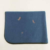 mina perhonen choucho ブランケット ネイビー レディース ミナ