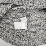 HUMAN WOMAN 077-2170205 ＭＩＸカラーニットカーディガン コットンポリエステル カーディガン グレー レディース ヒューマンウーマン【中古】6-0126M∞