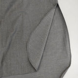 mizuiro-ind TWR stand collar shirt tunic スタンドカラーチュニック ウール混 シャツワンピ ワンピース グレー レディース ミズイロインド【中古】5-1208T∞