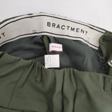 BRACTMENT プレスト スラックス パンツL サイズ38 定価13200円 3614-155-1986 パンツ カーキ レディース ブラクトメント【中古】6-0222G♪