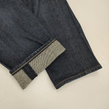 45R/45rpm AD4000比古比女 ジーンズ コットン サイズ27 デニムパンツ ネイビー レディース フォーティーファイブアールピーエム【中古】6-0126G∞