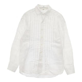 45R/45rpm リネンタック908SHIRT 定価41800円 長袖シャツ ホワイト レディース フォーティーファイブアールピーエム【中古】6-0404M∞