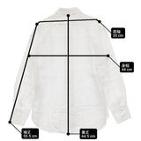 45R/45rpm リネンタック908SHIRT 定価41800円 長袖シャツ ホワイト レディース フォーティーファイブアールピーエム【中古】6-0404M∞