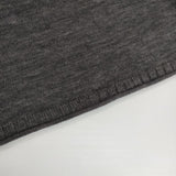 MHL. 595-6261502 ウールノースリーブ ニット ベスト チャコールグレー レディース エムエイチエル【中古】5-1208T∞