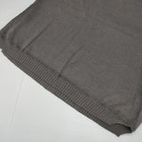 MARGARET HOWELL 578-9163011 リネン Vネック HIGH GAUGE GURENSEY KNIT セーター ニット グレー レディース マーガレットハウエル【中古】6-0404M∞