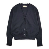 nano universe LB.03 GIZA強撚コットンカーディガン 定価13200円 カーディガン ネイビー レディース ナノユニバース【中古】6-0126M∞