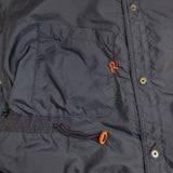 45R/45rpm フード付き ナイロンコート 定価28600円 コート ネイビー レディース フォーティーファイブアールピーエム【中古】6-0111M∞