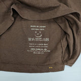 45R/45rpm コットン 長袖Ｔシャツ カットソー ロンＴ ブラウン レディース フォーティーファイブアールピーエム【中古】6-0126M∞