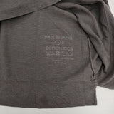 45R/45rpm コットン 長袖Ｔシャツ カットソー ロンＴ チャコールグレー レディース フォーティーファイブアールピーエム【中古】6-0126M∞