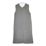 AZUL by MOUSSY SWEATTER LONG VEST ロング ベスト グレー レディース アズールバイマウジー【中古】5-1218M∞