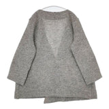 Pual ce cin ピン付き 羽織 モヘヤ混 カーディガン グレー レディース ピュアルセシン【中古】5-1218T∞