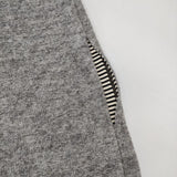 Pual ce cin ピン付き 羽織 モヘヤ混 カーディガン グレー レディース ピュアルセシン【中古】5-1218T∞