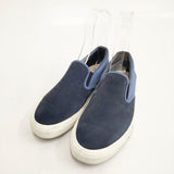 Keds MAIN SAIL 2 SLIP ON スウェード スエード 25cm US8 スニーカー ネイビー ブルー レディース ケッズ【中古】5-1222G◎