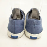 Keds MAIN SAIL 2 SLIP ON スウェード スエード 25cm US8 スニーカー ネイビー ブルー レディース ケッズ【中古】5-1222G◎