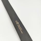 23区 チェーン レザー ベルト ブラック シルバー レディース 23区【中古】6-0110G∞