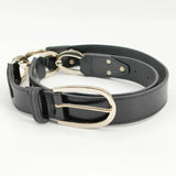 23区 チェーン レザー ベルト ブラック シルバー レディース 23区【中古】6-0110G∞