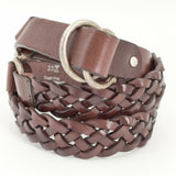 23区 メッシュ レザー ベルト ブラウン レディース 23区【中古】6-0110G∞