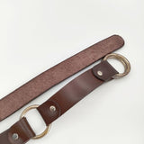 23区 メッシュ レザー ベルト ブラウン レディース 23区【中古】6-0110G∞