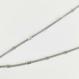 23区 マリン 錨 ヨット チャーム2種セット ネックレス シルバー レディース ニジュウサンク【中古】6-0530G∞