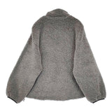 CALUX CALUX BOA ZIP ボアジャケット CA25DEU-BZ02 スタンドカラー ブルゾン グレー レディース キャラクス【中古】5-1213T♪