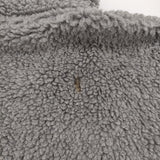 CALUX CALUX BOA ZIP ボアジャケット CA25DEU-BZ02 スタンドカラー ブルゾン グレー レディース キャラクス【中古】5-1213T♪