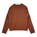 MHL. 595-7263508 FINE SHETLAND KNIT ウール 定価20900円 セーター ニット ブラウン系 レディース エムエイチエル【中古】5-1218T∞