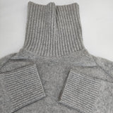 FRAMeWORK ウール カシミヤ混 タートルネック セーター ニット グレー レディース フレームワーク【中古】5-1218T∞