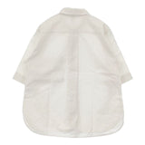 MHL. 595-0152543 GARMENT DYE BASIC POPLIN ブラウス シャツ ベージュ レディース エムエイチエル【中古】6-0404S∞