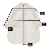 MHL. 595-0152543 GARMENT DYE BASIC POPLIN ブラウス シャツ ベージュ レディース エムエイチエル【中古】6-0404S∞