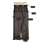 TOMORROWLAND ウールフラノ フロントタックパンツ センタープレススラックス パンツ ブラウン レディース トゥモローランド【中古】5-1208T∞