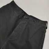 MHL. 595-8243502 DENSE COTTON DRILL TROUSERS 定価28600円 パンツ ブラック レディース エムエイチエル【中古】6-0227G△