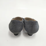 TOKIO KUMAGAI 80～90年代 猫 ネコ レザー サイズ36 パンプス ブラック レディース トキオクマガイ【中古】5-1210G◎