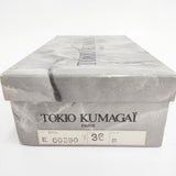 TOKIO KUMAGAI 80～90年代 猫 ネコ レザー サイズ36 パンプス ブラック レディース トキオクマガイ【中古】5-1210G◎