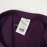 me ISSEY MIYAKE スパッツ 日本製 レギンス パープル レディース ミー イッセイミヤケ【中古】6-0310G△