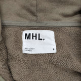 MHL./LOOPWHEELER LIGHT LOOPBACK COTTON TOP 定価35200円 595-5269201 パーカー 25AW トープ レディース エムエイチエル/ループウィラー【中古】5-1115M♪