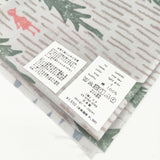 mina perhonen 未使用品 one day 手ぬぐい ta0040 コットン ハンカチ グレー レディース ミナペルホネン【中古】6-0212G∞