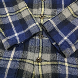 45R/45rpm インドメリノ縮絨の908テントオール 定価75900円 ジャケット ネイビー グレー レディース フォーティーファイブアールピーエム【中古】5-1213T♪