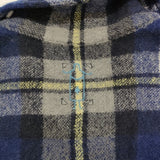 45R/45rpm インドメリノ縮絨の908テントオール 定価75900円 ジャケット ネイビー グレー レディース フォーティーファイブアールピーエム【中古】5-1213T♪