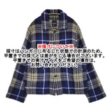 45R/45rpm インドメリノ縮絨の908テントオール 定価75900円 ジャケット ネイビー グレー レディース フォーティーファイブアールピーエム【中古】5-1213T♪