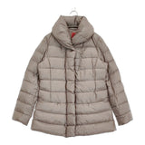 Haat ISSEY MIYAKE HA23FD576 サイズ2 ダウンジャケット グレージュ レディース ハートイッセイミヤケ【中古】5-1127A♪