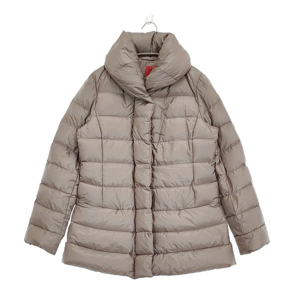 Haat ISSEY MIYAKE HA23FD576 サイズ2 ダウンジャケット グレージュ レディース ハートイッセイミヤケ【中古】5-1127A♪