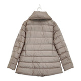 Haat ISSEY MIYAKE HA23FD576 サイズ2 ダウンジャケット グレージュ レディース ハートイッセイミヤケ【中古】5-1127A♪