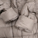 Haat ISSEY MIYAKE HA23FD576 サイズ2 ダウンジャケット グレージュ レディース ハートイッセイミヤケ【中古】5-1127A♪