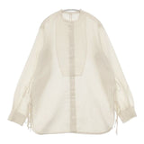 TODAYFUL Slub Dress Shirts スラブドレスシャツ 定価16500円 12110405 長袖シャツ ベージュ レディース トゥデイフル【中古】6-0409M∞