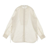 TODAYFUL Slub Dress Shirts スラブドレスシャツ 定価16500円 12110405 長袖シャツ ベージュ レディース トゥデイフル【中古】6-0409M∞