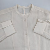 TODAYFUL Slub Dress Shirts スラブドレスシャツ 定価16500円 12110405 長袖シャツ ベージュ レディース トゥデイフル【中古】6-0409M∞