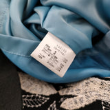 mina perhonen carnival ha3190 刺繍 エンブロイダリー ジャンパースカート ウール ワンピース ブラック レディース ミナペルホネン【中古】5-1115T♪