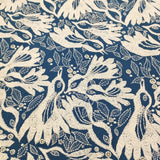 mina perhonen carnival 刺繍 ha5190 レース ウール スカート ブルー ホワイト レディース ミナペルホネン【中古】5-1115T♪