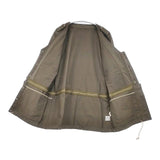 nest Robe 01102-1013 2WAY ミリタリージャケット コットン ノーカラージャケット カーキ レディース ネストローブ【中古】6-0409M∞
